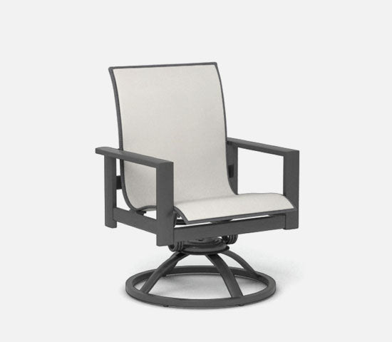 Elements Low Back Swivel Rocker Chair - Sling