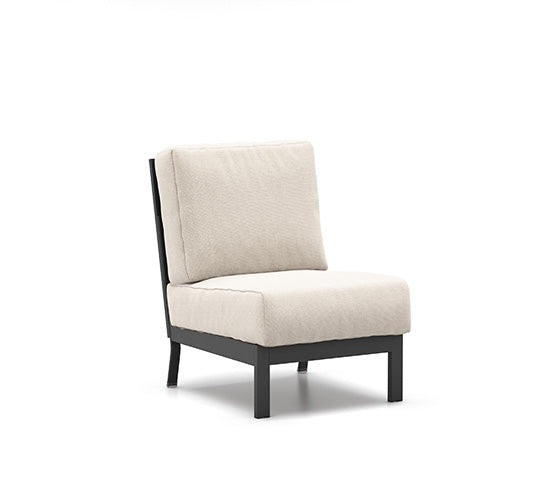 Blair Cushion Armless Center Chat Chair