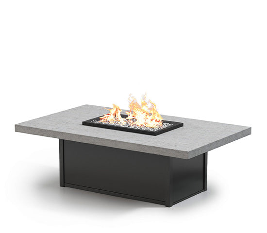 Concrete 36" x 60" Rectangular Fire Pit Top Only