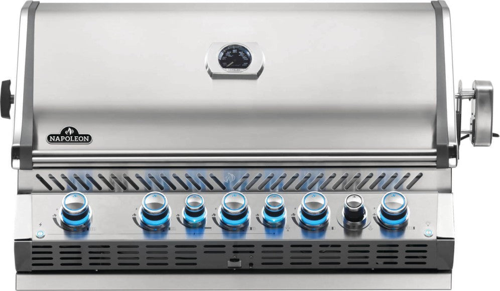 Built-in Prestige PRO™ 665 Natural Gas Grill Head with Infrared Rear Burner
