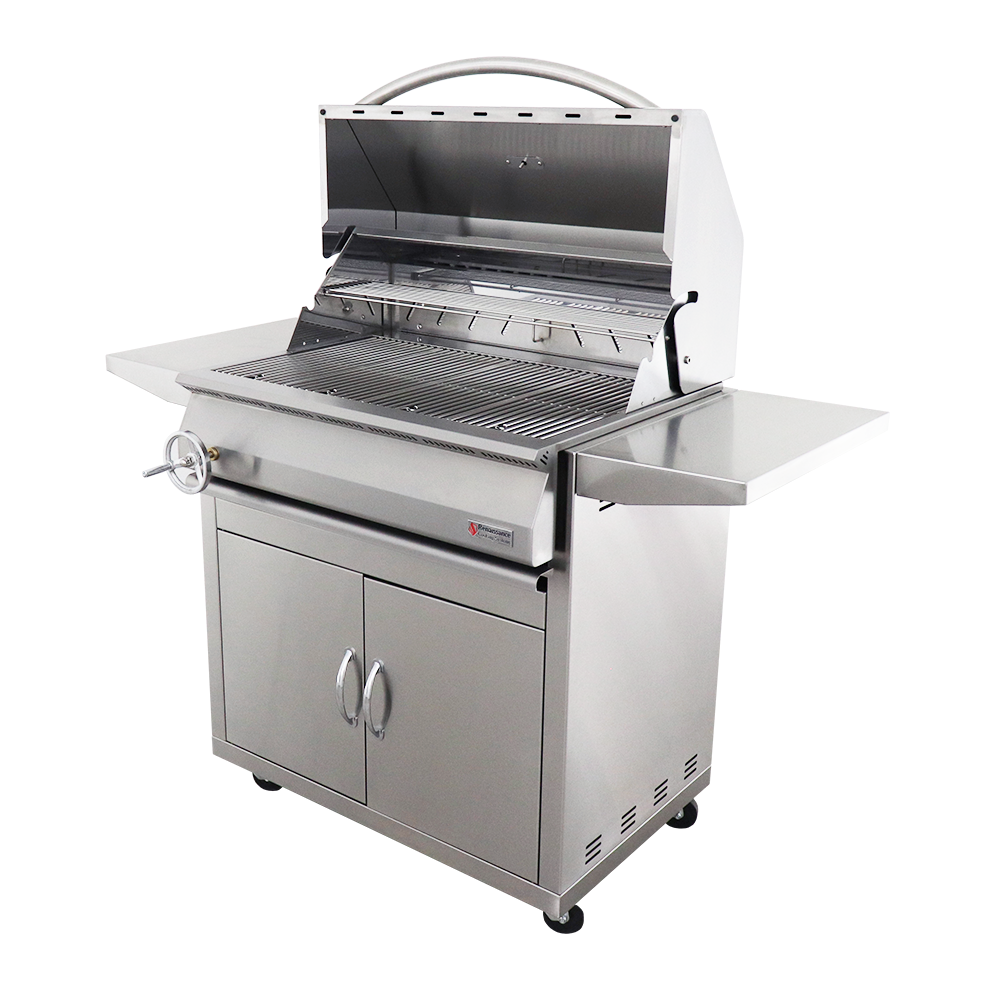 32" Premier Freestanding Charcoal Grill