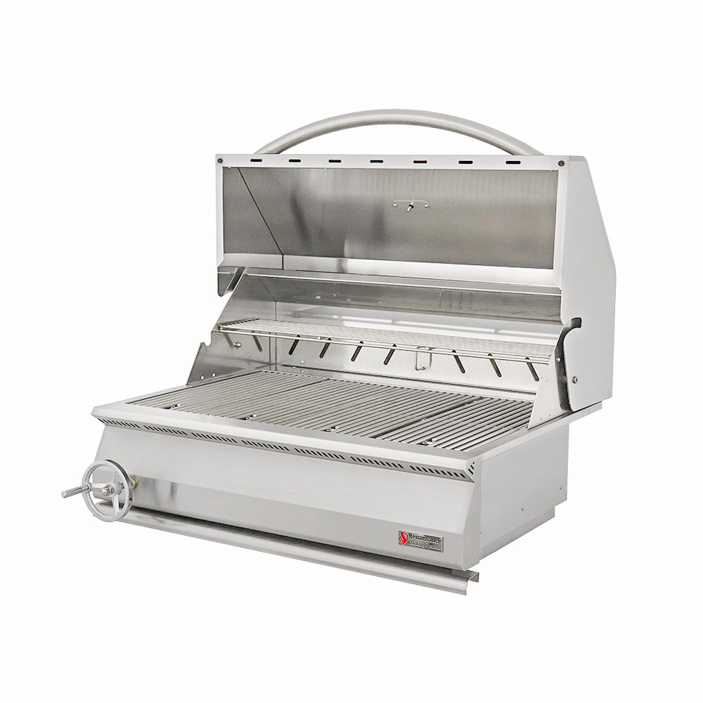 32" Premier Built-In Charcoal Grill