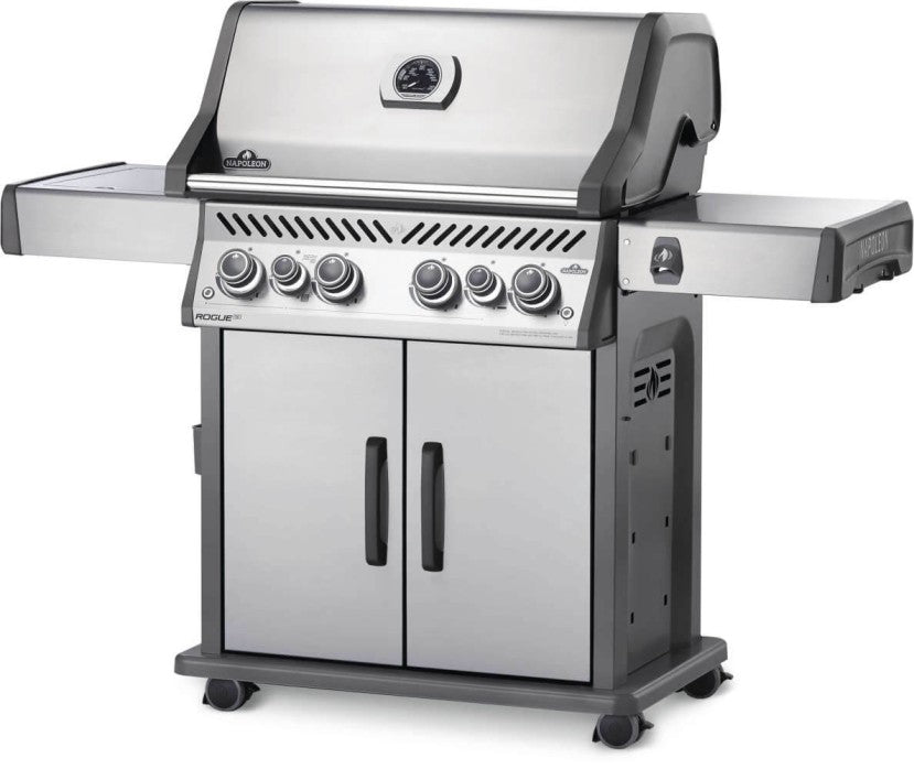 Rogue® SE 525 Gas Grill with Infrared Rear and Side Burners, Stainless Steel