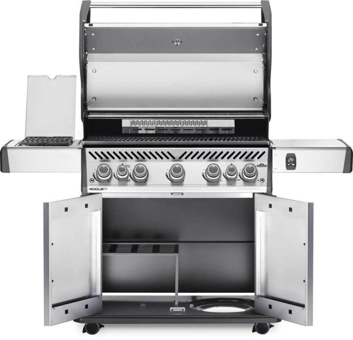 Rogue® SE 625 Gas Grill with Infrared Rear and Side Burners, Stainless Steel
