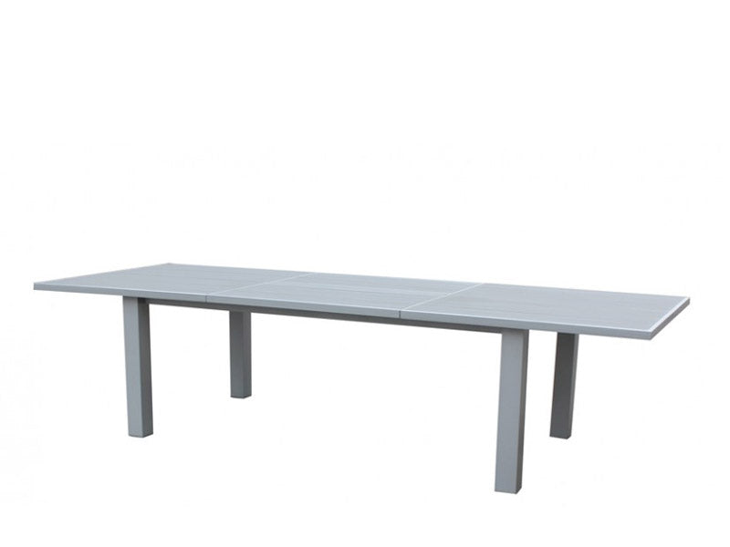 Mezo Extendable Table w/Alum Slat Top