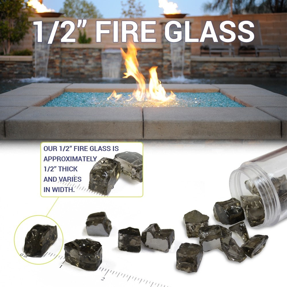 1/2" Classic Fire Glass