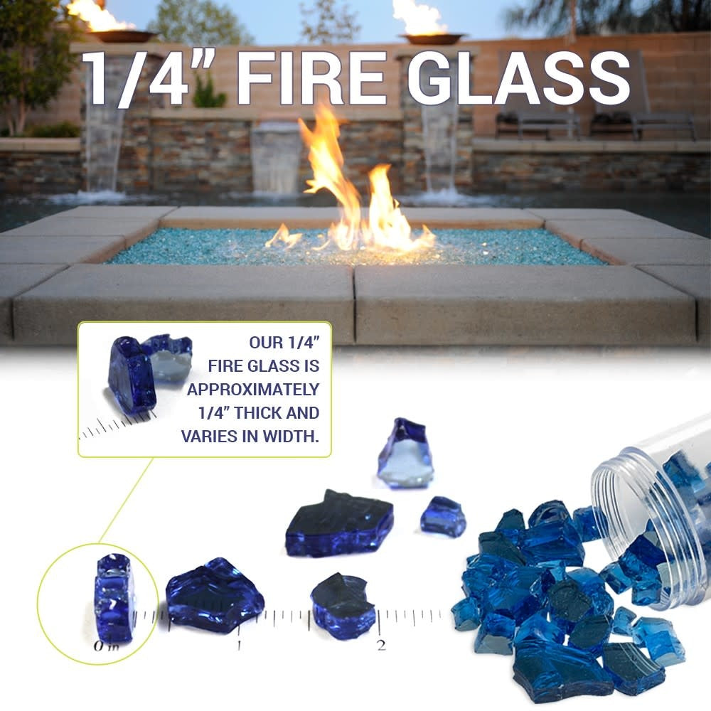1/4" Classic Fire Glass