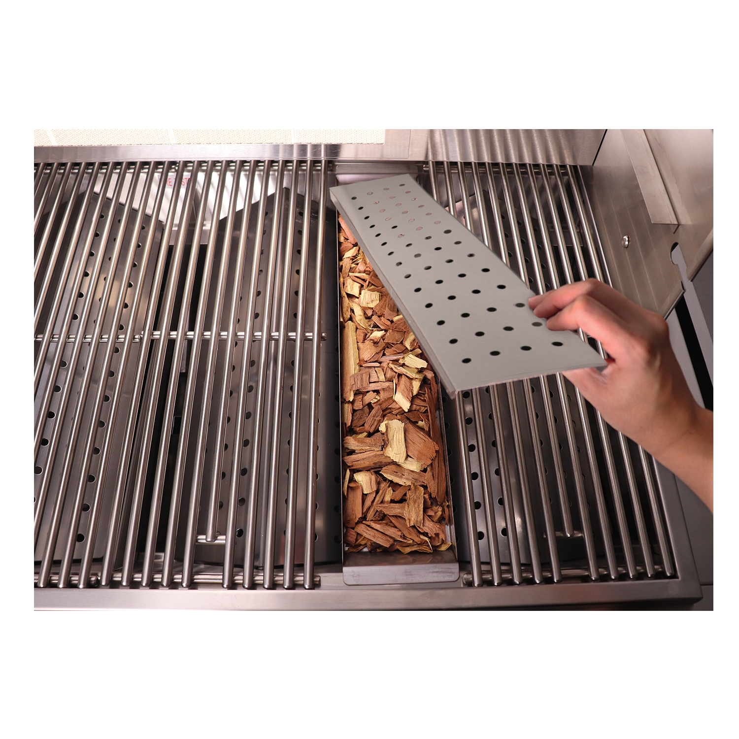 Stainless Smoker Tray for Premier Series Grills