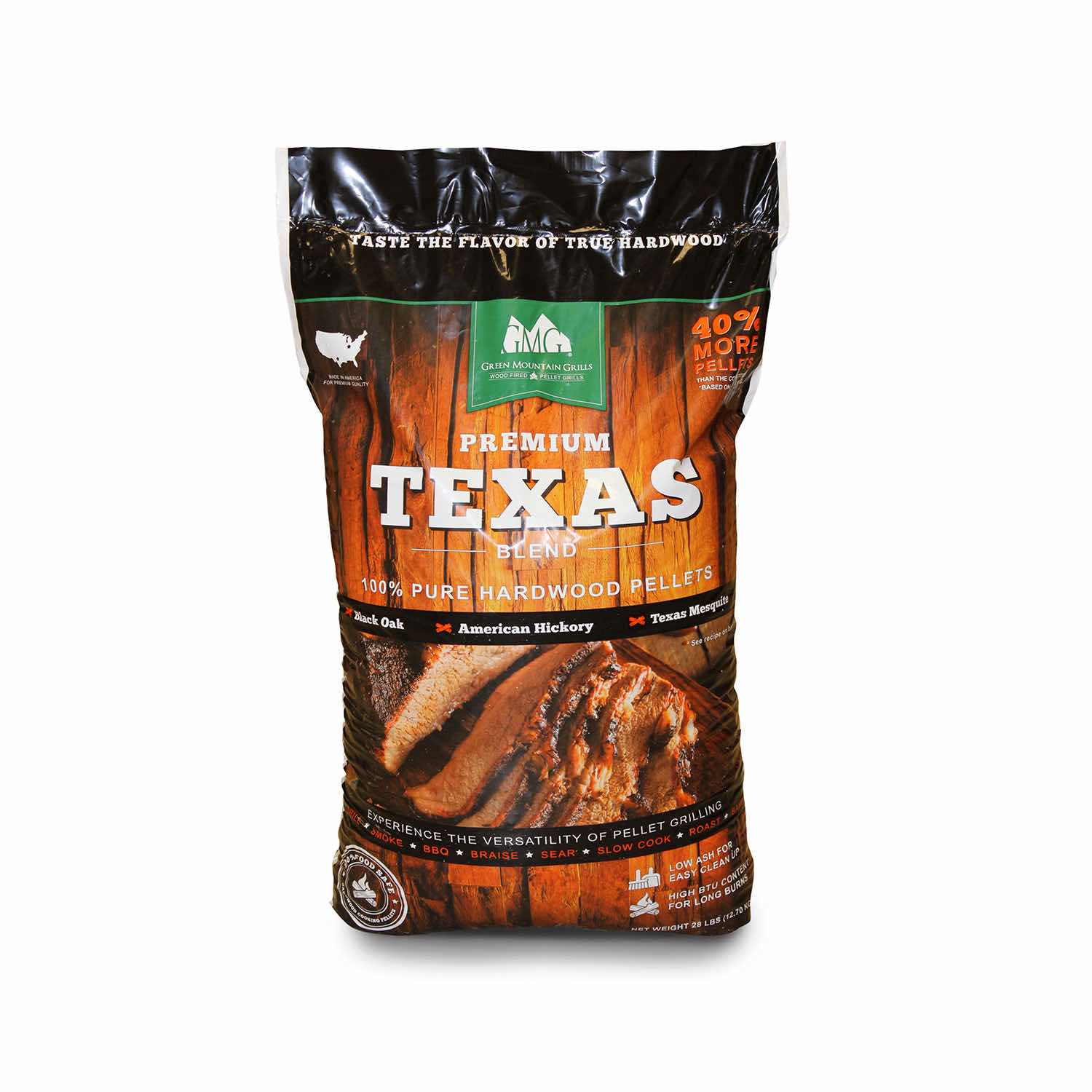 Premium Texas Blend Pellets - 28 lb bag