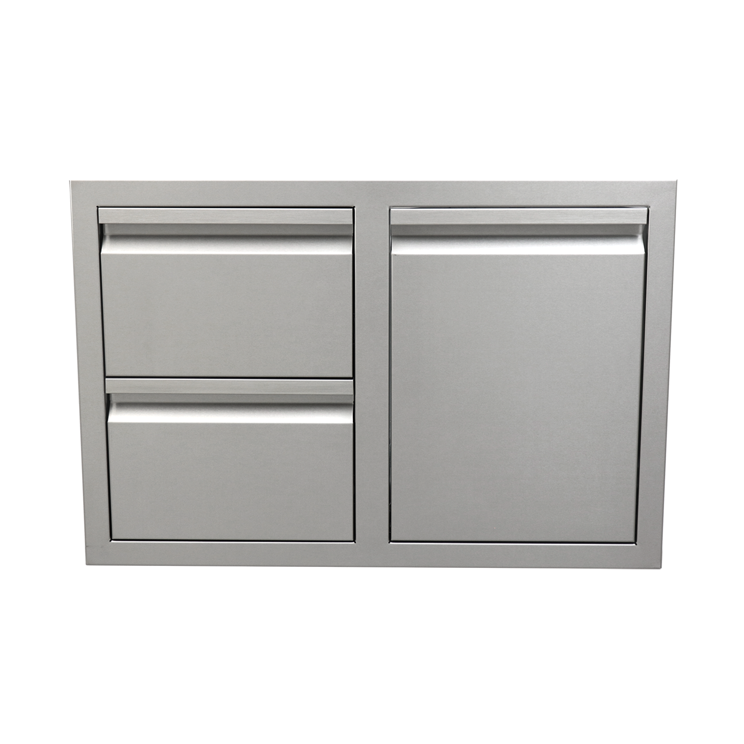 Valiant Stainless Enclosed Double Storage Drawer & LP Bottle Storage