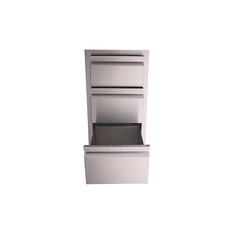 Valiant Stainless Triple Drawer - Fully Enclosed