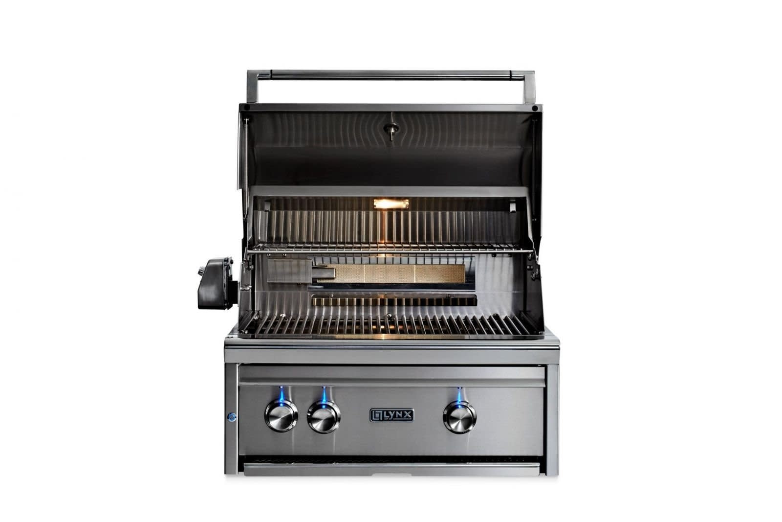 27" Built-In Grill w/ Rotisserie