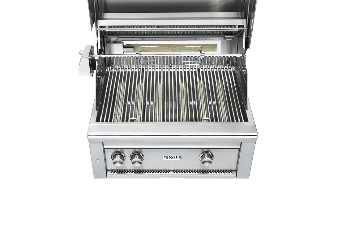 30" Built-In Grill - All Trident™ w/Rotisserie