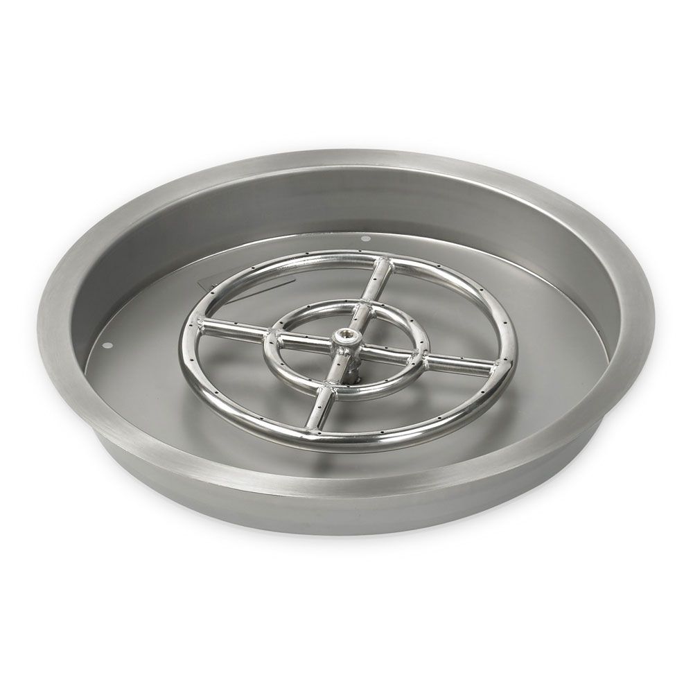 Round Drop-In Pans w/ Burners