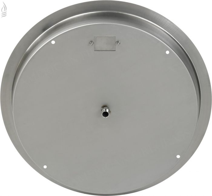25" Stainless Steel Round Drop-In Pan With 18" Ring Burner