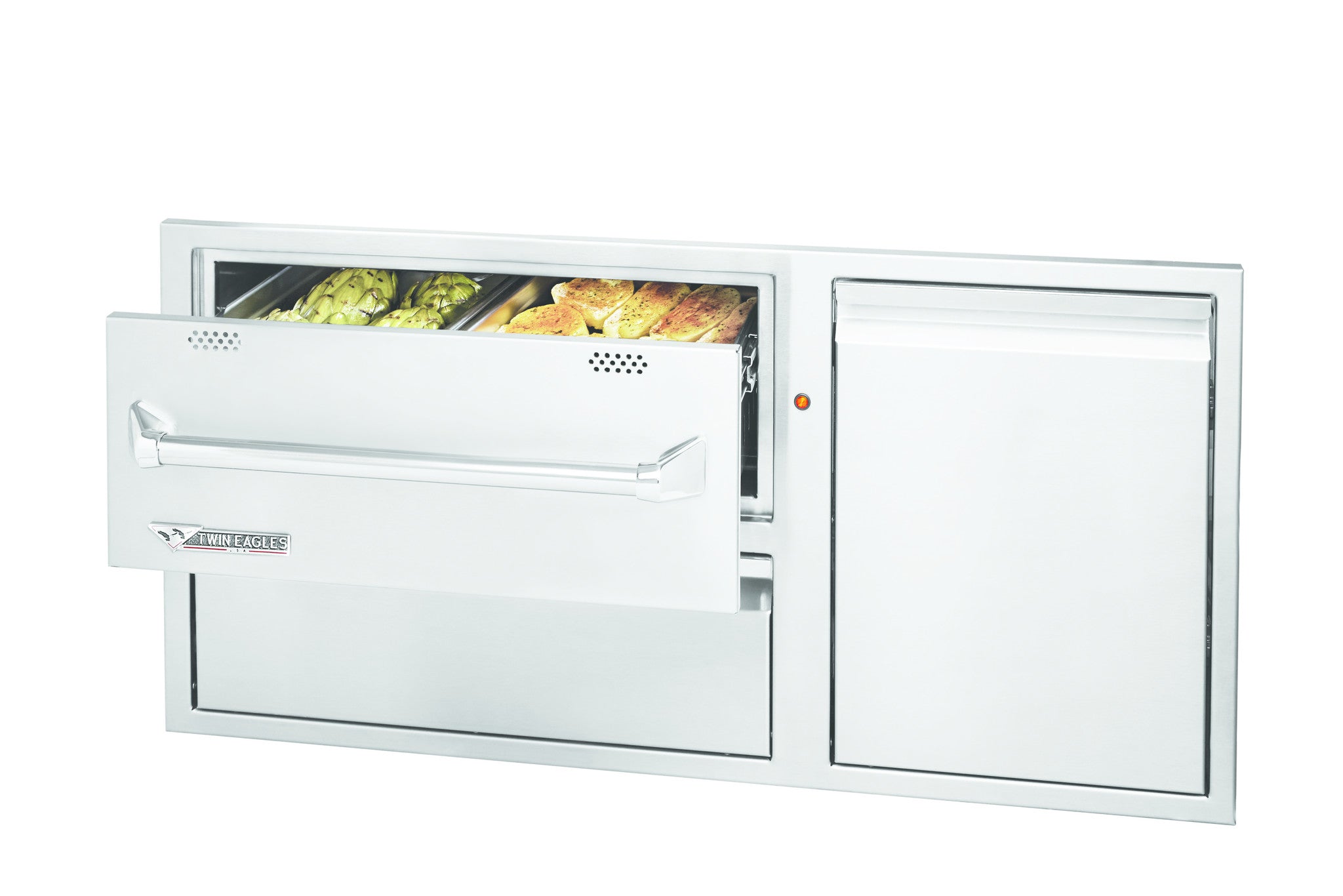 42" Twin Eagles Warming Drawer Combo